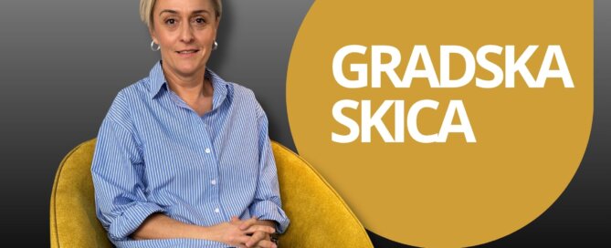 Senka Kušar Bisić u Gradskoj skici: Mjesec hrvatske knjige